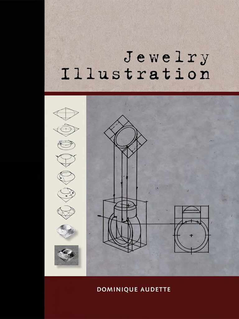 کتاب تصویرگری جواهرات یا Jewelry Illustration دومینیک اودت و تیم مک کرایت (ویراستار)